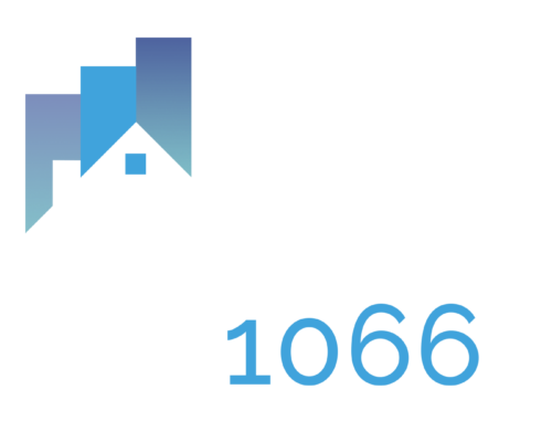 LOGO GRUPO 1066 BLANCO